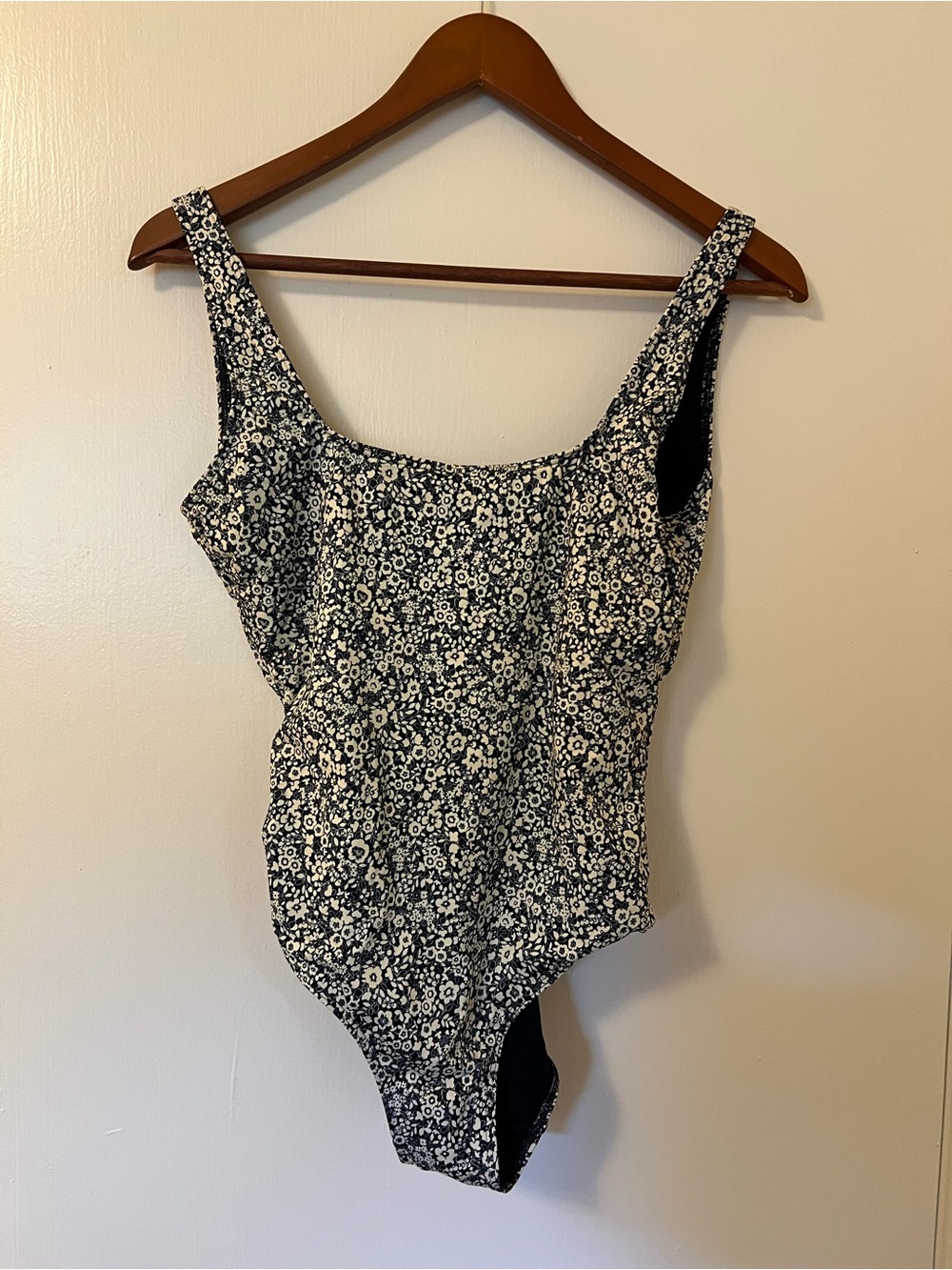Everlane Renew, Floral Scoop One-Piece Swimsuit